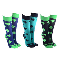 Sock Society Novelty Socks Unisex One Size Lucky Irish (1 Pair) 52491