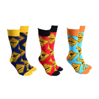 Sock Society Novelty Socks Road Signs (3 Pairs Assorted) Unisex One Size 52523