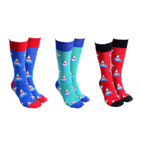Sock Society Novelty Socks Unisex One Size Shark Attack (1 Pair) 52524
