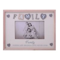 Photo Frame - Sentiments Frame Family 6x4 by Gibson Gifts 52769