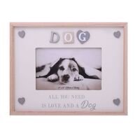 Photo Frame - Sentiments Frame Dog 6x4 by Gibson Gifts, Gifts for Dog Lover 52779