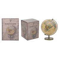 Antique Rotating World Globe 20cm, Gibson Gifts 53099