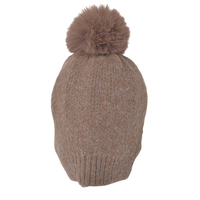 Essence Ladies Alpaca Touch Beanie Brown One Size Fits All