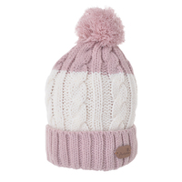 Essence Kids Two Colour Beanie Pink/White One Size Fits All