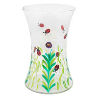 Lynsey Johnstone Hand Painted Art Vase Ladybird
