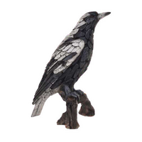 Gibson Gifts Australian Sculpt Sculpture 22cm Magpie, 56049