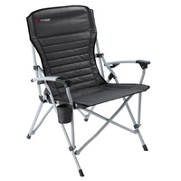 Caribee Camping Chair Crossover Folding Black, 5597