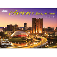 2022 Calendar Adelaide & South Australia Big Print Wall by Bartel BP236