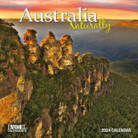2024 Calendar Australia Naturally Ruby Square Wall by Bartel RB401