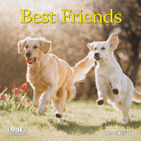 2024 Calendar Best Friends Ruby Square Wall by Bartel RB415
