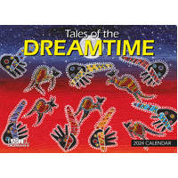 2024 Calendar Tales Of The Dreamtime Prestige Wall by Bartel CA415