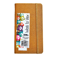 2026 Diary Becall B6 Week to View Casebound Tan Last Diary Company BB67TA