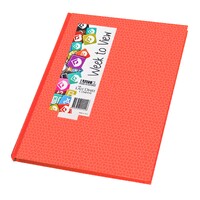 2026 Diary Everyday A5 Week to View Casebound Orange Last Diary Company EA57BO
