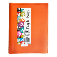 2026 Diary Ainsley A5 Day to Page Wiro Orange Last Diary Company AA51OR