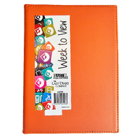 2026 Diary Ainsley A5 Week to View Wiro Orange Last Diary Company AA57OR