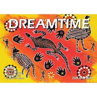 2026 Calendar Big Print Dreamtime Horizontal Wall, Bartel BP615
