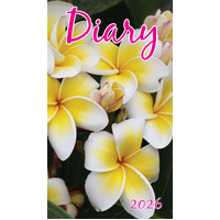 2026 Diary Pocket Month to View Flower, Bartel DI601