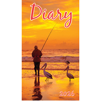 2026 Diary Pocket Month to View Sunset, Bartel DI601