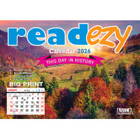 2026 Calendar ReadEzy This Day In History Horizontal Wall, Bartel RE601