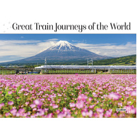 2026 Calendar Prestige Great Train Journeys of the World 16-Month Horizontal Wall, Bartel CA613