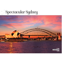 2026 Calendar Prestige Spectacular Sydney 16-Month Horizontal Wall, Bartel CA618