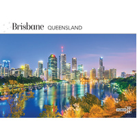 2026 Calendar Prestige Brisbane Queensland 16-Month Horizontal Wall, Bartel CA632