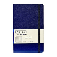 Bartel Notebook Notes by Bartel 13x21cm Hardcover Lined Blue NNBR2113BL
