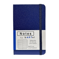 Bartel Notebook Notes by Bartel 9x14cm Hardcover Lined Blue NNBR1409BL