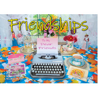 2027 Calendar Bartel Big Print Friendships Horizontal Wall, BP706