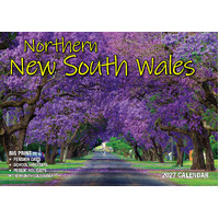 2027 Calendar Bartel Big Print Northern New South Wales Horizontal Wall, BP726