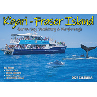 2027 Calendar Bartel Big Print Fraser Coast Horizontal Wall, BP731