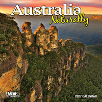 2027 Calendar Bartel Ruby Australia Naturally Square Wall, RB701