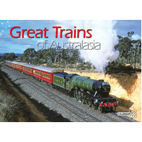 2027 Calendar Bartel Prestige Great Trains of Australia Horizontal Wall, CA713