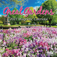 2027 Calendar Bartel Great Gardens Magnetic Wall, MC704
