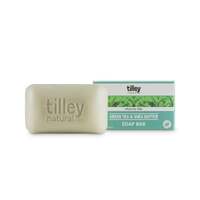Tilley Natural Soap Bar Green Tea & Shea Butter (Palm Oil Free) 120g FGTO15
