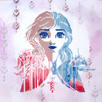 Diamond Dotz Disney Frozen II Anna Silhouette DIY Diamond Painting Kit DDD.1019