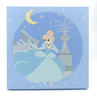 Diamond Dotz Dotz Box Cinderella Midnight DIY Diamond Painting Kit DDB.011