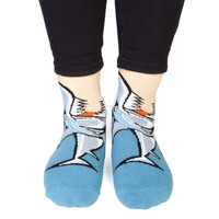 MDI Feet Speak Novelty Socks, One Size Fits All - Shark DE-FS/S
