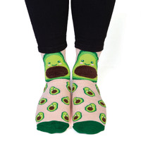 MDI Feet Speak Novelty Socks, One Size Fits All - Avocado DE-FS/AV 