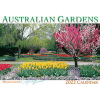 2022 Calendar Australian Gardens Horizontal Wall by David Messent