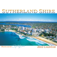 2022 Calendar Sutherland Shire Horizontal Wall by David Messent
