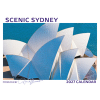 2027 Calendar David Messent Scenic Sydney Horizontal Wall SC