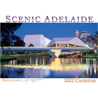 2022 Calendar Scenic Adelaide Horizontal Wall by David Messent