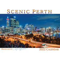2022 Calendar Scenic Perth Horizontal Wall by David Messent