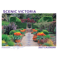 2027 Calendar David Messent Scenic Victoria Horizontal Wall VC