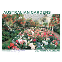 2027 Calendar David Messent Australian Gardens Mini Wall MG