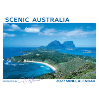 2027 Calendar David Messent Scenic Australia Mini Wall MA