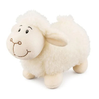 Elka Plush 14cm Lambkin Lamb White, 6013-WH