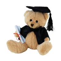 Elka Plush Graduation Bear 14cm, 2600-Grad