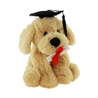 Elka Plush Graduation Dog Buddy, 16424-GRAD